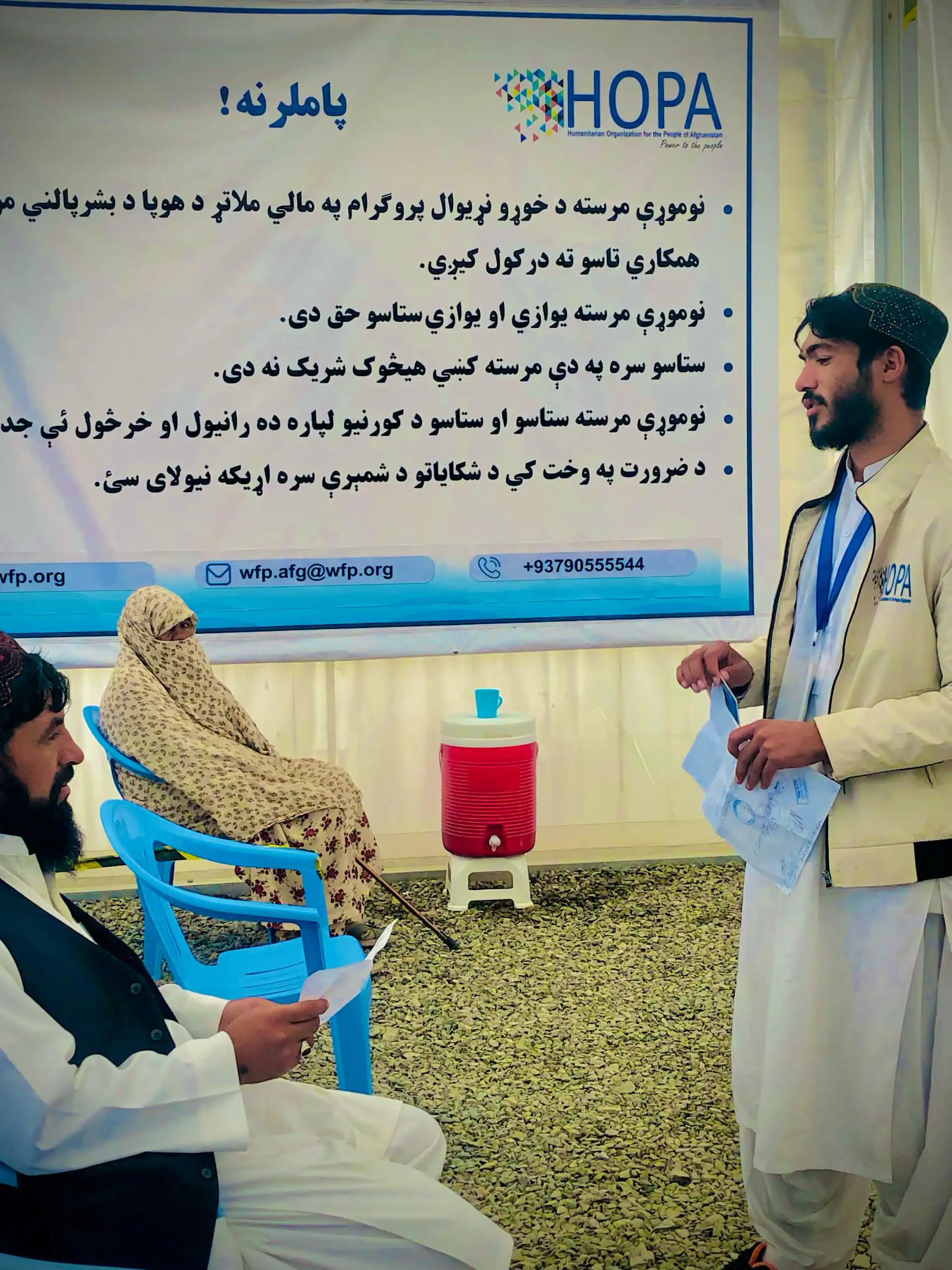HOPA and WFP Provide Critical Support to Returnees in Kandahar