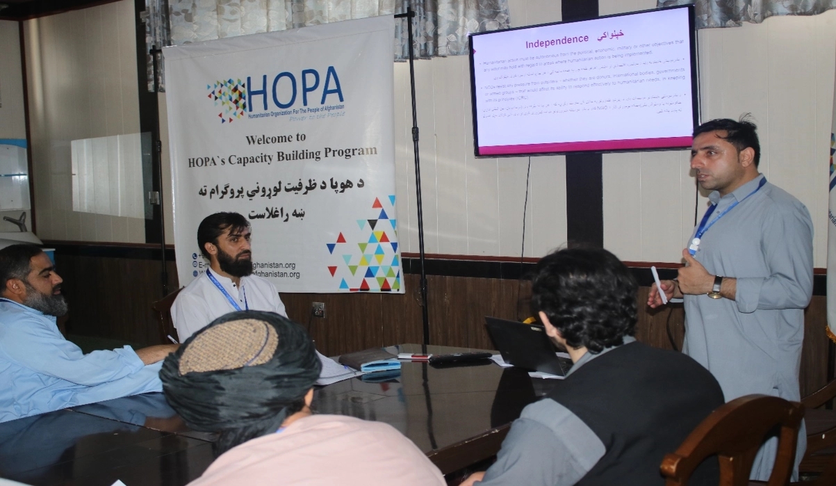 Training on Four Core Humanitarian Principles