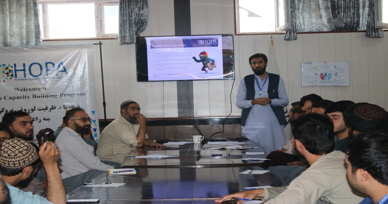 Training on Personal Safety and Security in Fieldwork