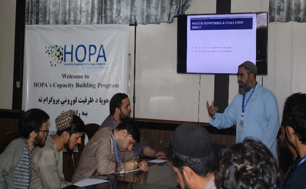 Staff Capacity Building on Result-Based Monitoring and Evaluation