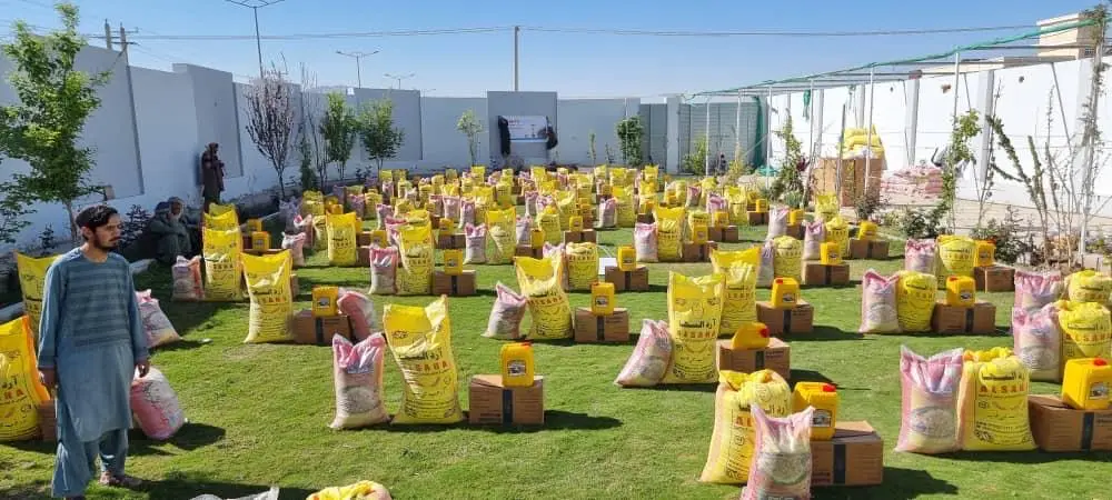 Food Distribution in Kandahar Province, Afghanistan